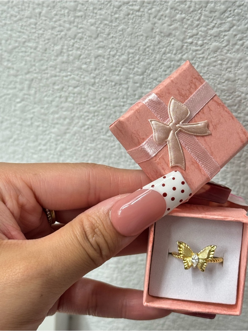 Gold Butterfly Ring